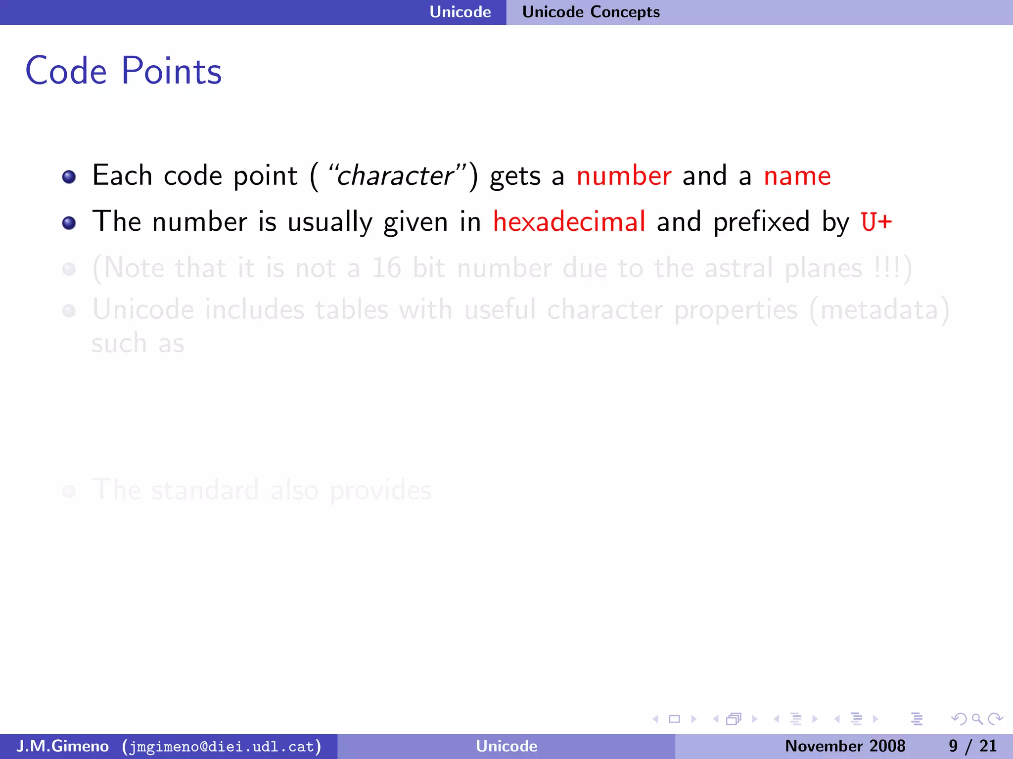 Unicode (and Python)
