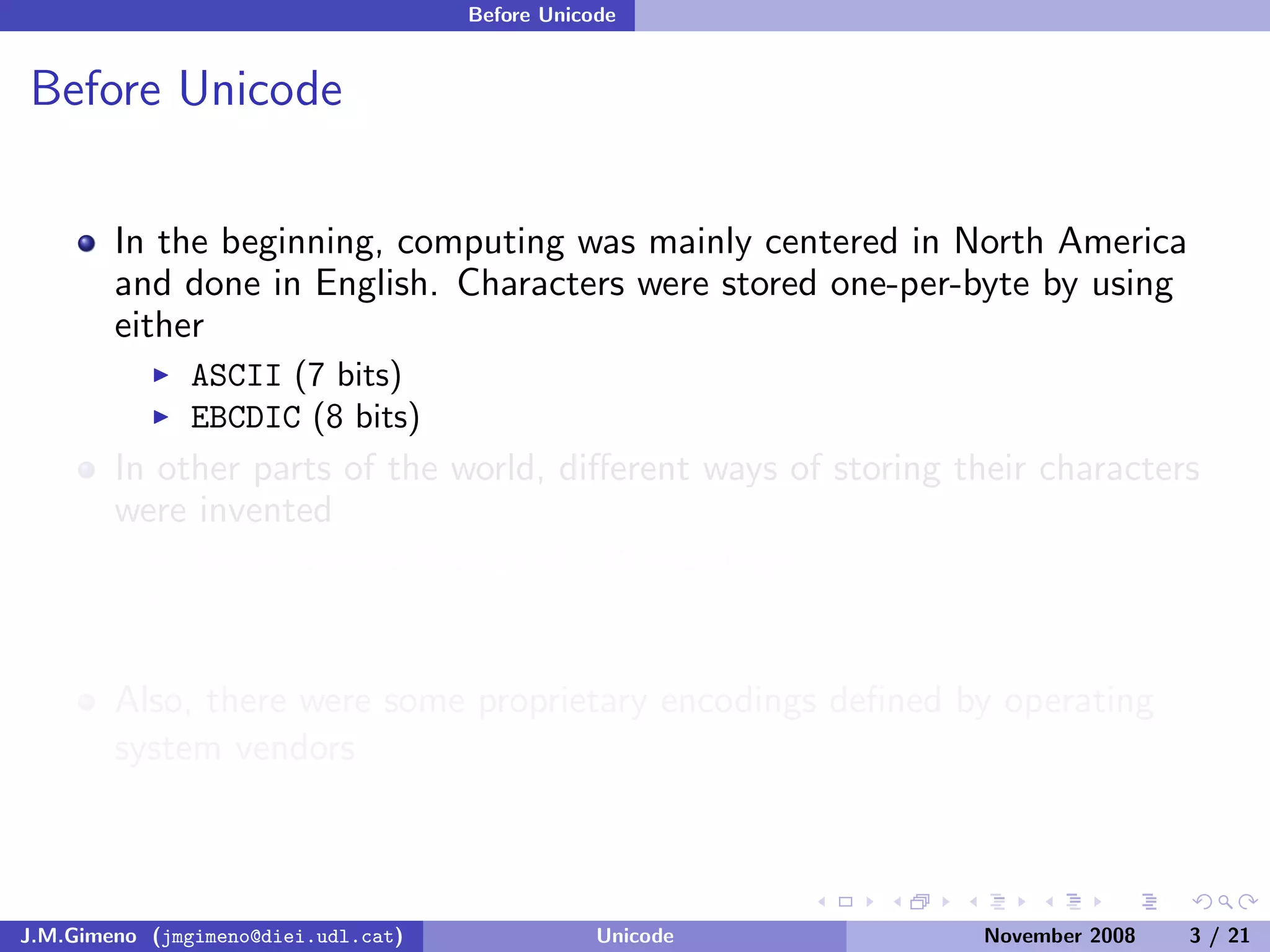 Unicode (and Python)