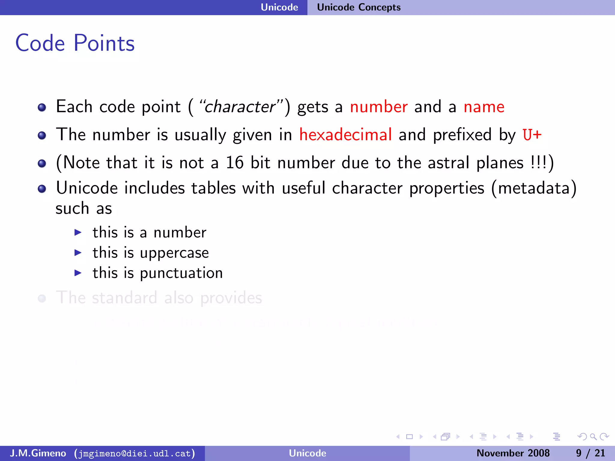 Unicode (and Python)