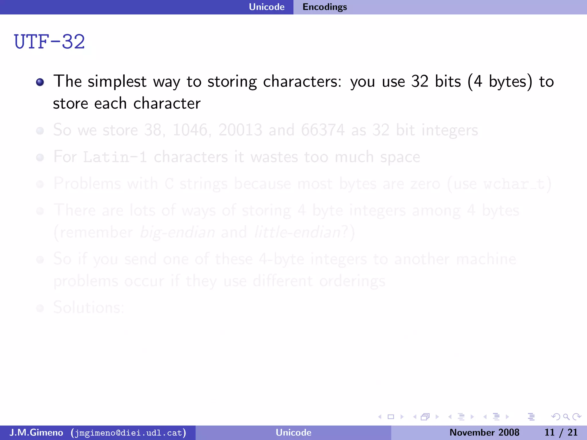 Unicode (and Python)