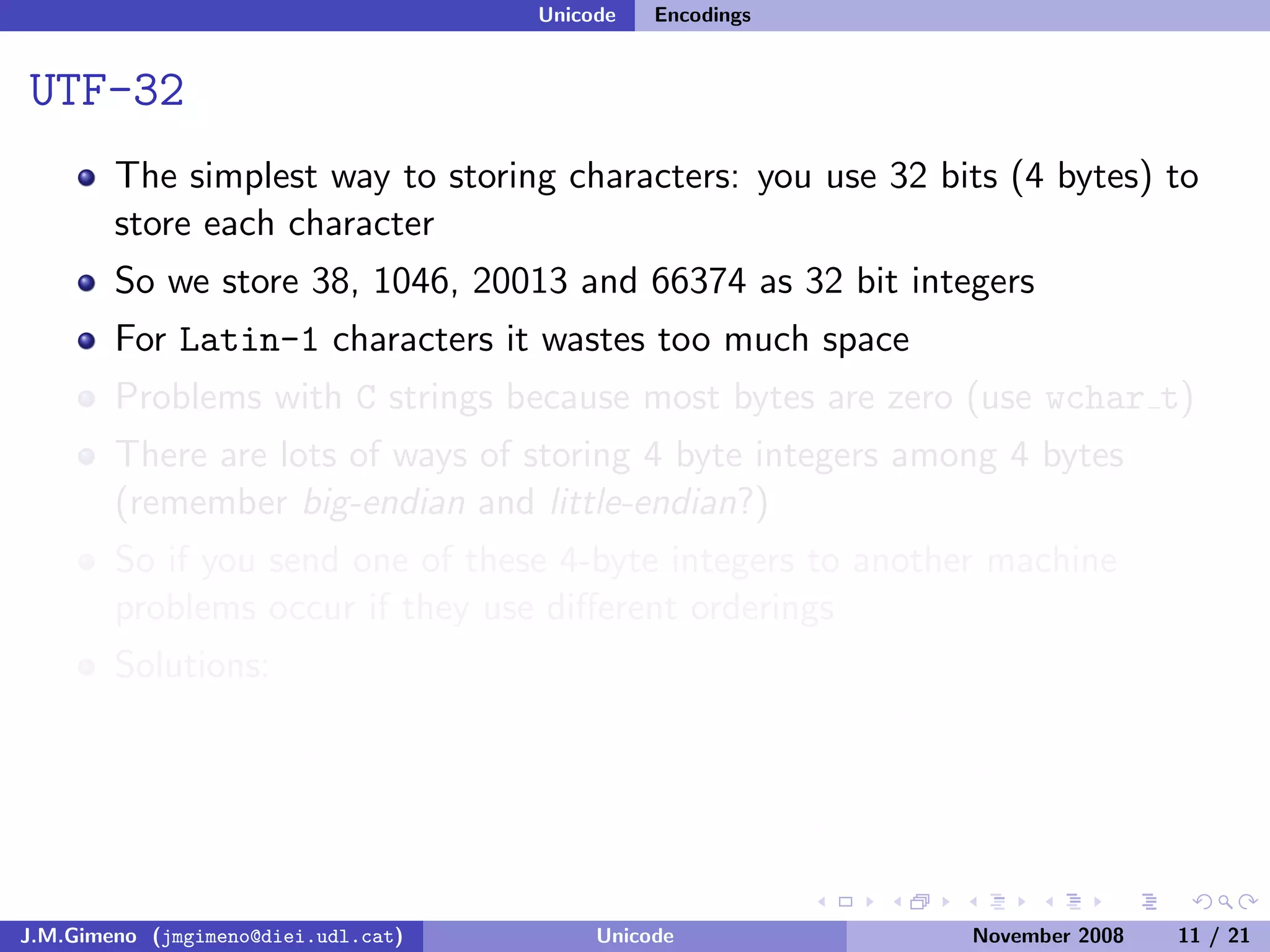 Unicode (and Python)
