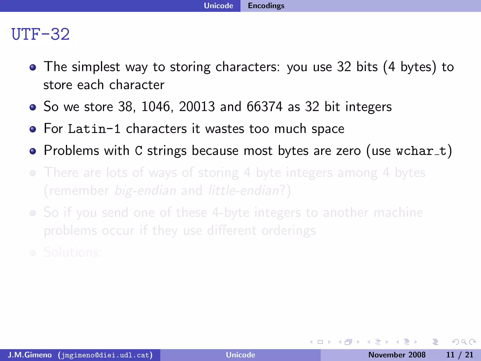 Unicode (and Python)