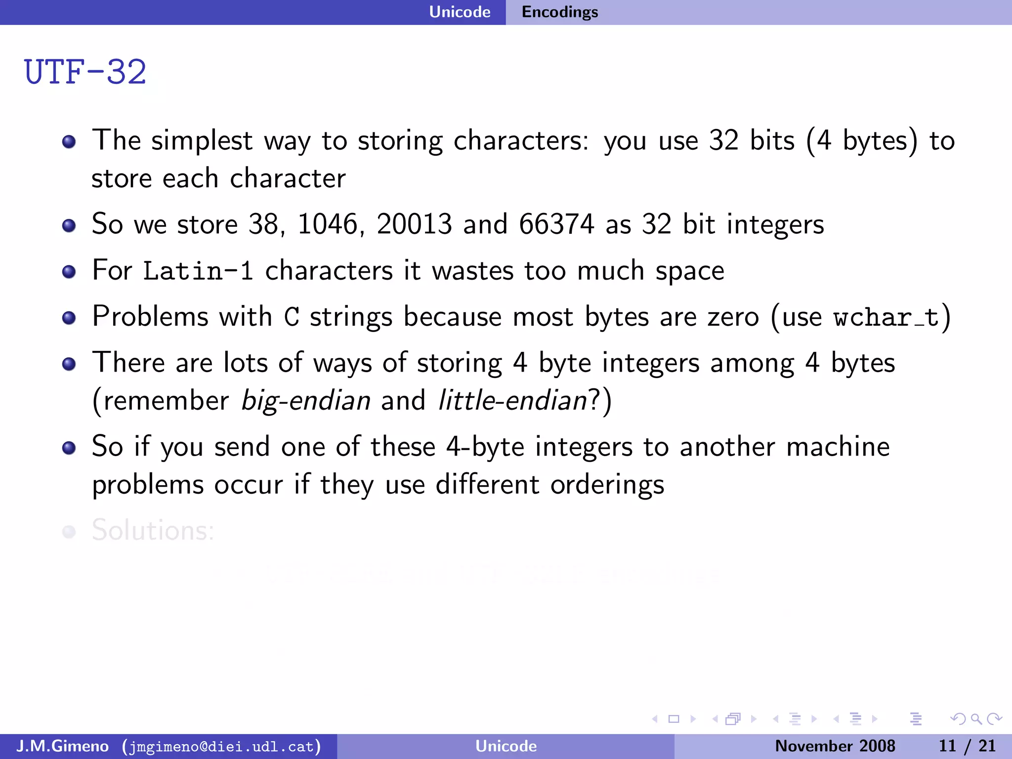 Unicode (and Python)