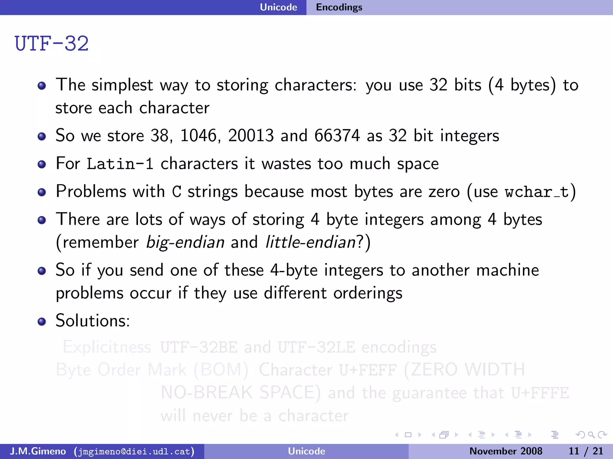 Unicode (and Python)