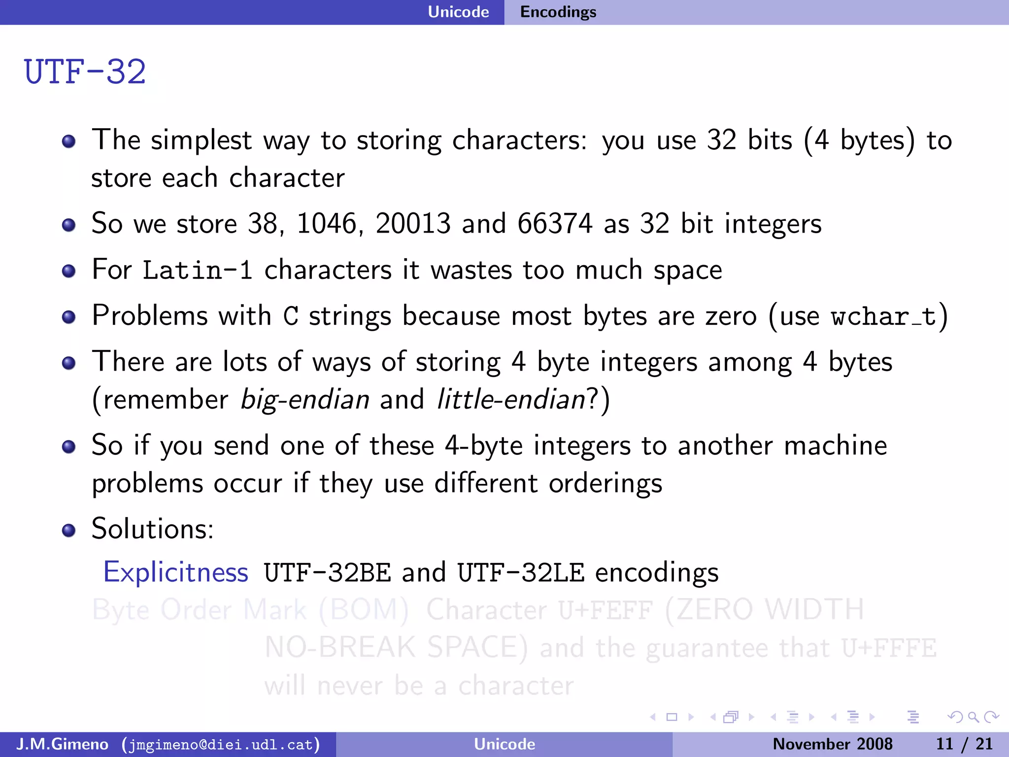 Unicode (and Python)