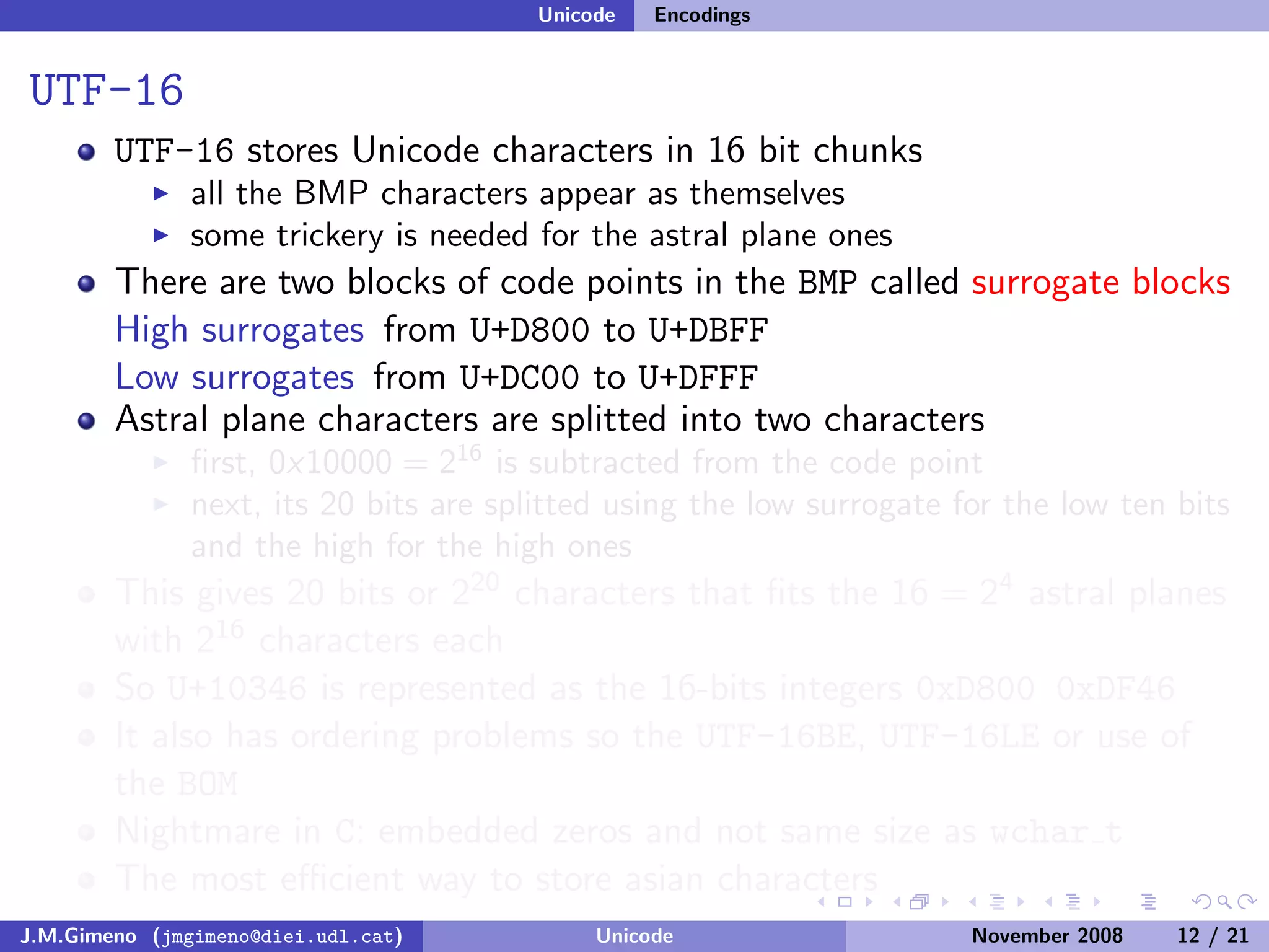 Unicode (and Python)