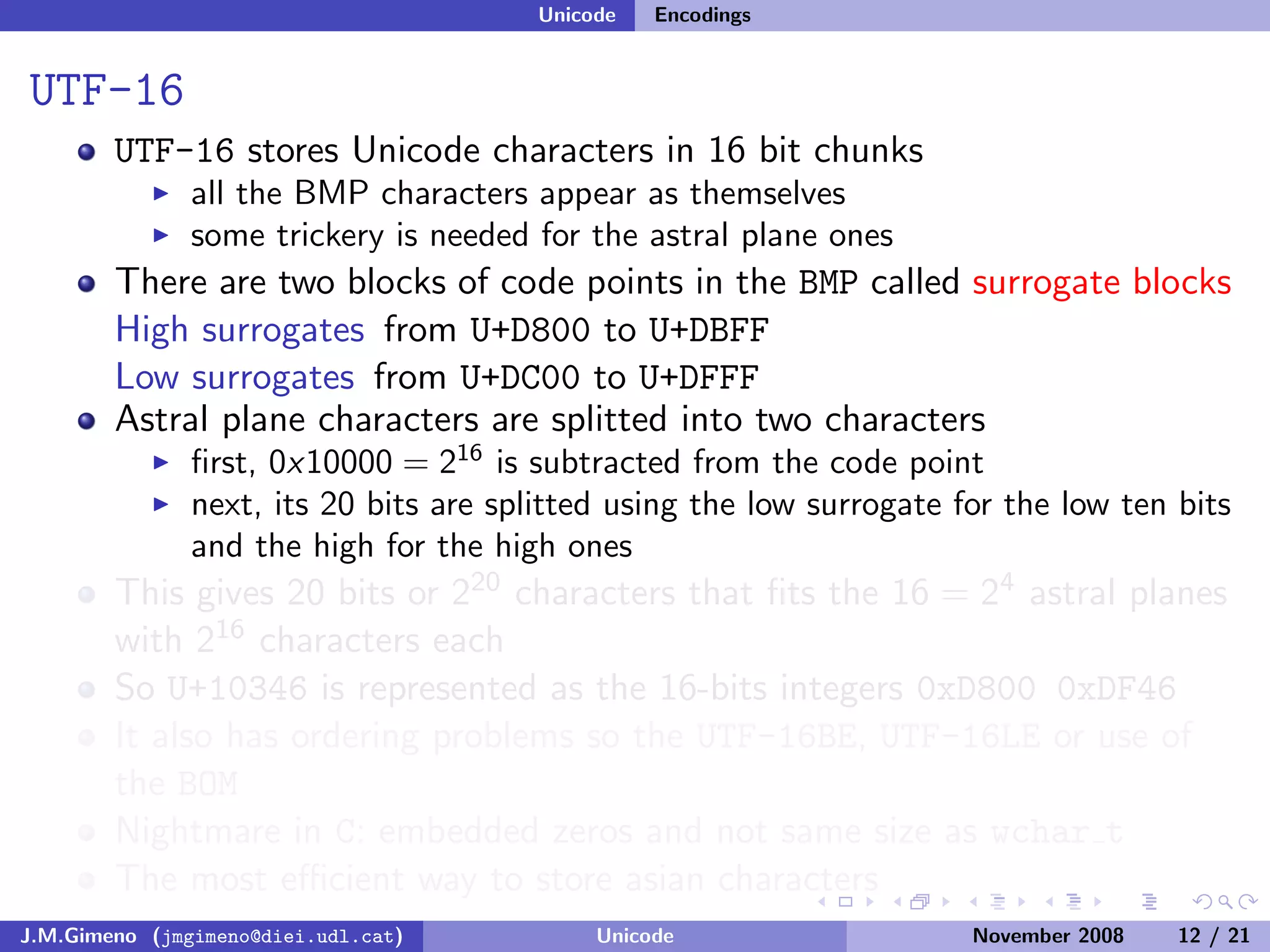 Unicode (and Python)