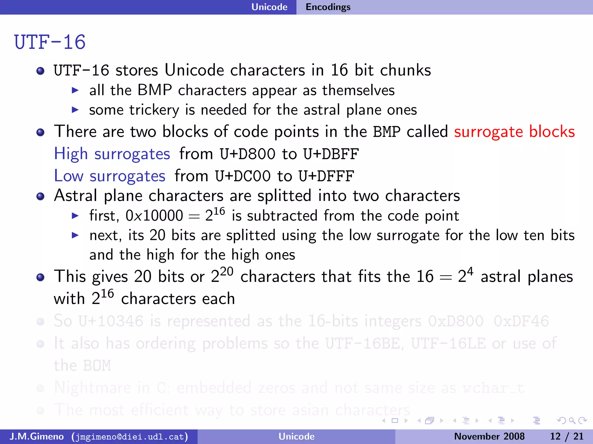 Unicode (and Python)