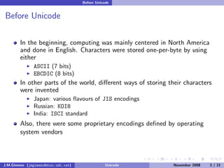 Unicode (and Python)