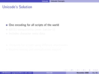 Unicode (and Python)