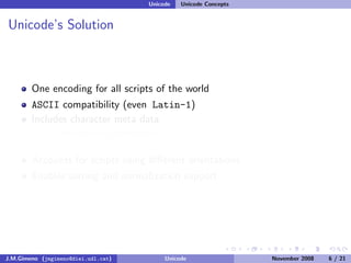 Unicode (and Python)