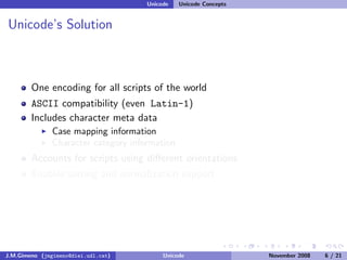 Unicode (and Python)