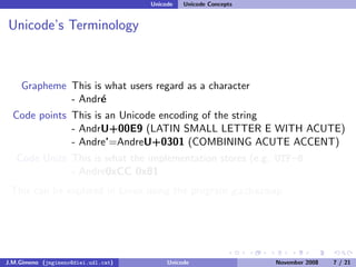 Unicode (and Python)