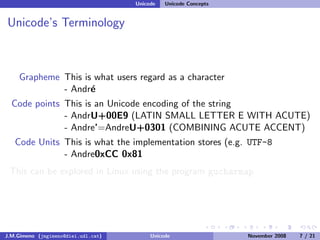 Unicode (and Python)