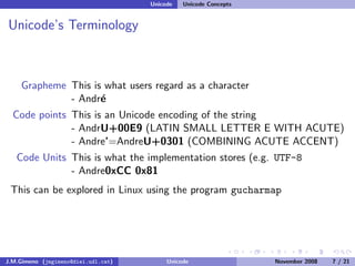 Unicode (and Python)