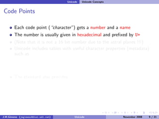 Unicode (and Python)