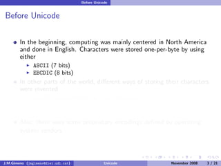 Unicode (and Python)