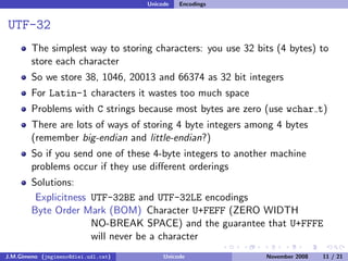 Unicode (and Python)