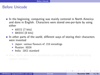Unicode (and Python)