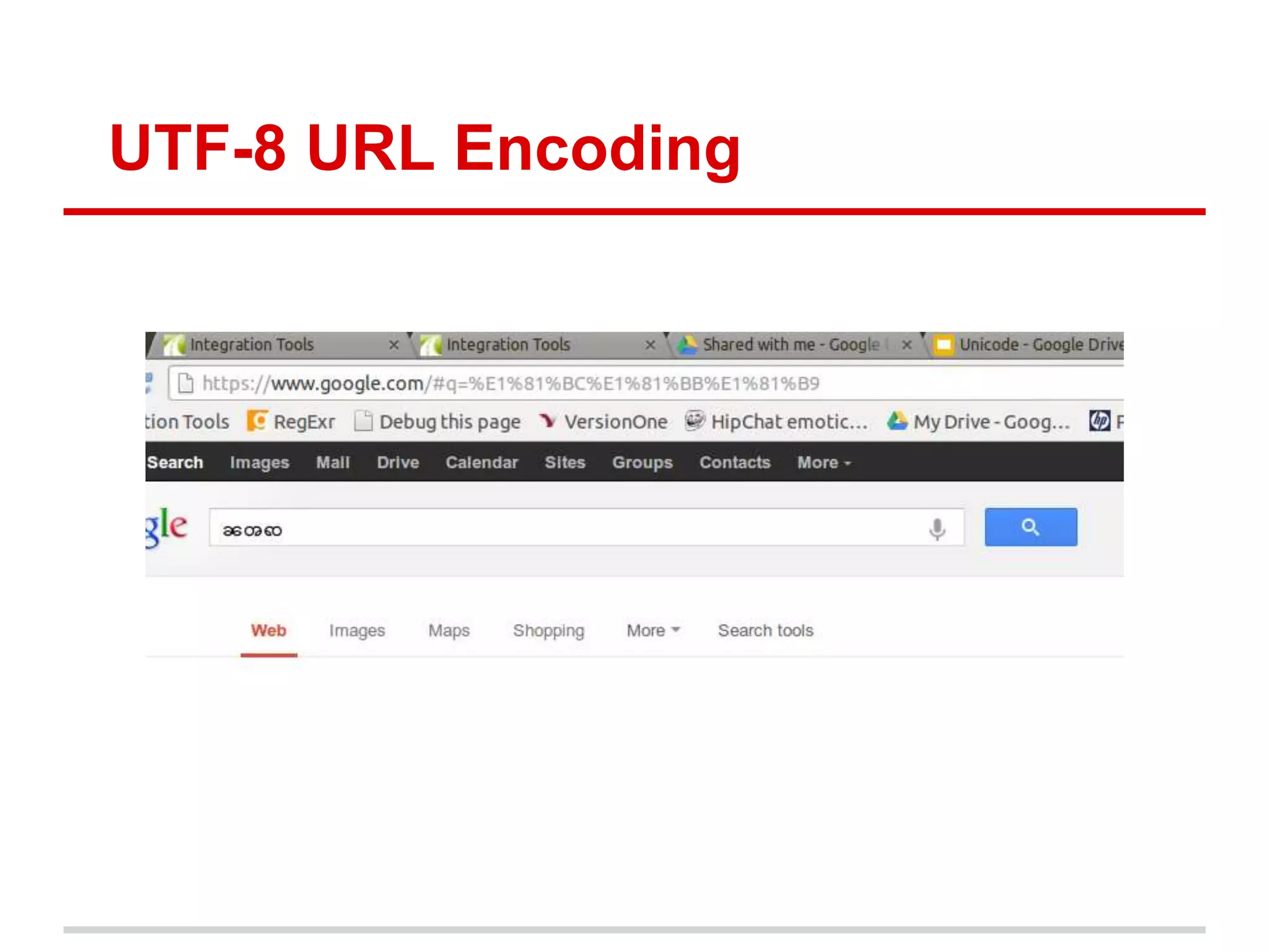 Heuristics for Detecting Unicode
 