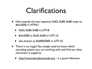 Unicode - Hacking The International Character System | PDF