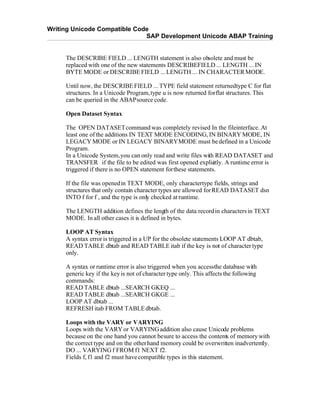 Unicode In Sap Abap1
