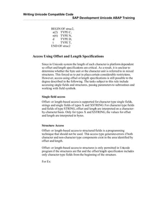 Unicode In Sap Abap1