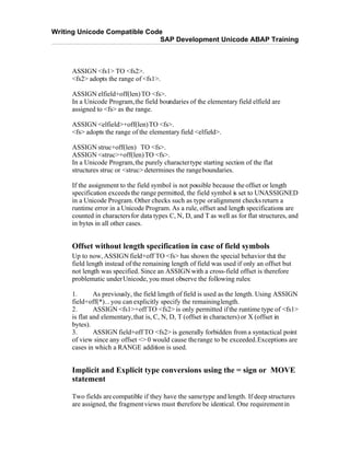 Unicode In Sap Abap1