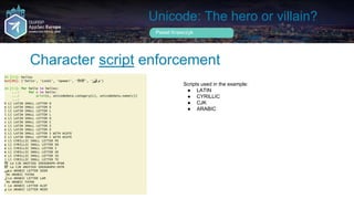 Unicode the hero or villain | PPTX