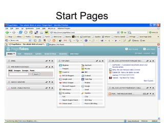 Start Pages 