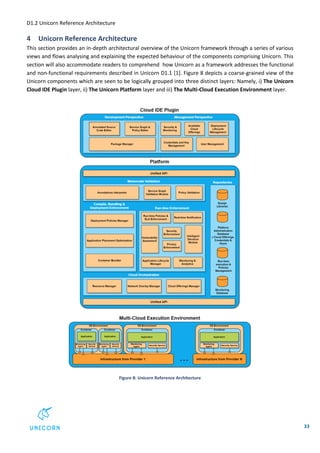UNICORN PROJECT - DELIVERABLE 1.2 - 'Unicorn Reference Architecture' | PDF