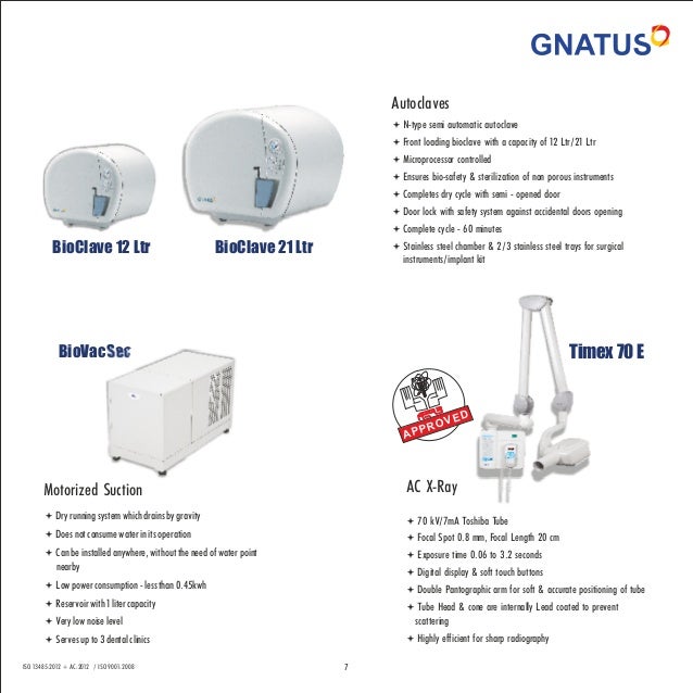 Manual De Unidad Dental Gnatus Autoclaves