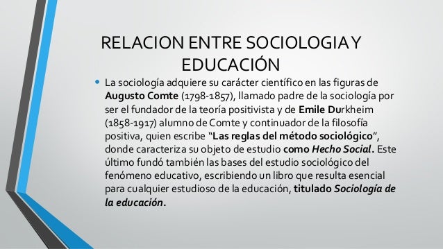 Unid. 1 fundamentos de la sociologia de la educación.