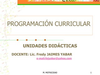 Unid.didacticas | PPT