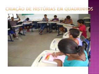 Criação de histórias em quadrinhos