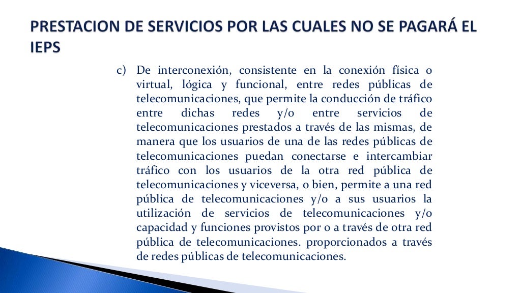 4. Ley del impuesto especial sobre producción y servicios