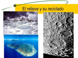 El relieve y su reciclado 