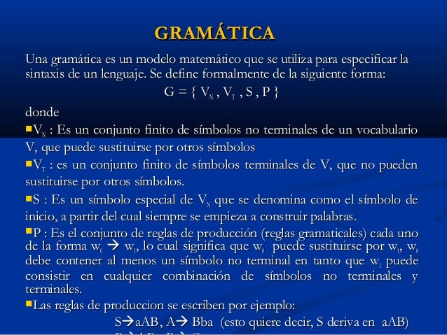 Resultado de imagen para gramatica de matematicas