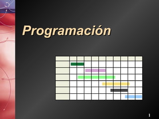 1
ProgramaciónProgramación
 