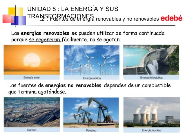 Unidad 08 (la energía y sus transformaciones)