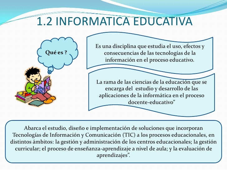 INFORMATICA EDUCATIVA