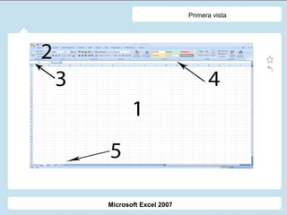 Primera vista Microsoft Excel 2007 