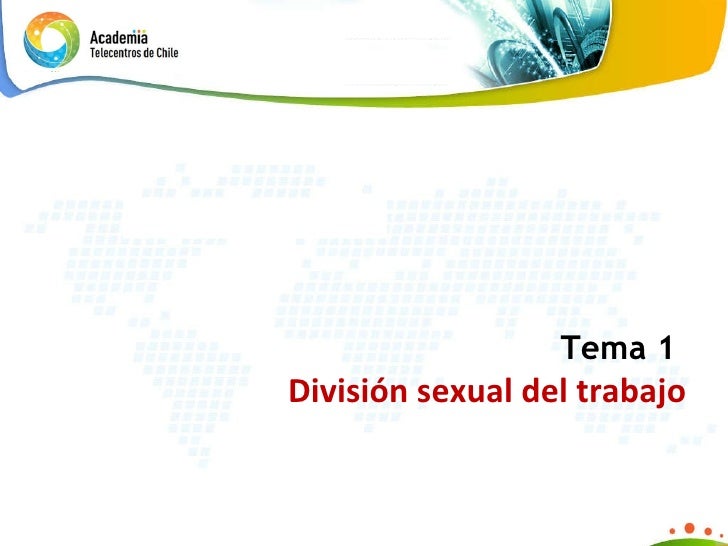 Unidad 1 División sexual del trabajo