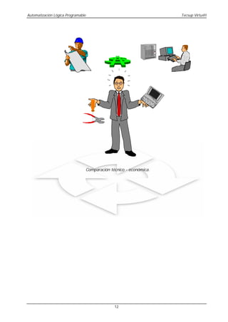 Automatización Lógica Programable                                  Tecsup Virtu@l




                                Comparación técnico - económica.




                                              12
 