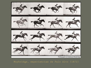 Muybridge, experiencias de Palo Alto (1872)
 