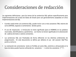 Introduccion a SQL | PPTX