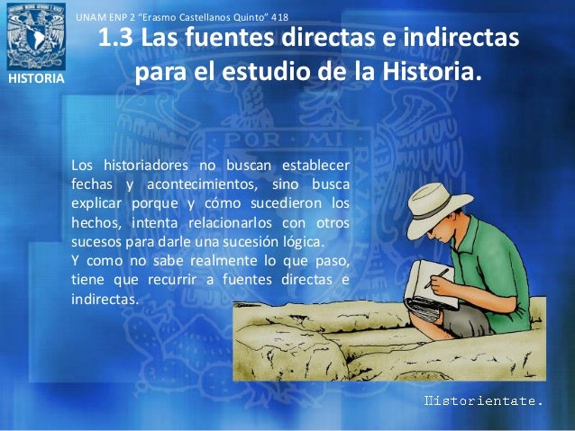Unidad 1 "Introducción a la ciencia de la Historia"