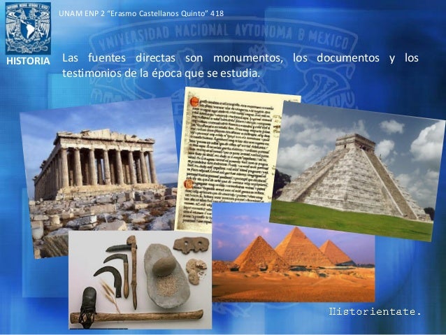 Unidad 1 "Introducción a la ciencia de la Historia"