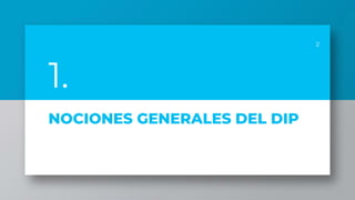 Unidad 1. generalidades del dip | PPTX