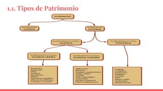 1.1. Tipos de Patrimonio
 